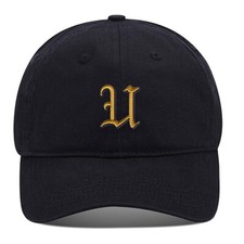Men Baseball Cap Old English U Embroidery Hat Embroidered Hats Cotton Caps