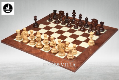 Set di pezzi degli scacchi di lusso WELLINGTON da 4,4 pollici in Set di pezzi degli scacchi di lusso WELLINGTON da 4,4 pollici in