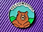 Yellowstone National Park pinback button 2 1/4" ~ Mid-1970's ~ CUTE! — photo 1