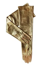 Women New Fashion  Real Sheep Leather Elbow Long  gloves Multi Colors