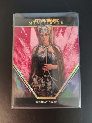 2024 Topps Star Wars Masterwork Garsa Fwip #36 Red 23/25