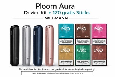Ploom Aura Device Kit + 120 EVO Sticks - Ships After Registration - Navy...