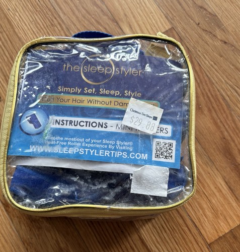THE SLEEP STYLER MINI FOR SHORT OR FINE HAIR 12 - 3" ROLLERS