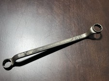 Vintage Chrome X Quality 12 point Box End Double Offset Wrench 5/8" and 11/16"