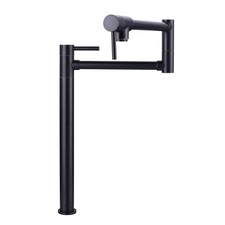 Wowow Pot Filler Faucet Deck Mount Stove Faucet Solid Brass Pot Filler Oil