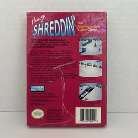 Heavy Shreddin&rsquo; Nintendo NES Original Game Cartridge In Box Parker Brothers