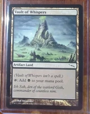 MtG Vault of Whispers  Mirrodin  Magic the Gathering NM