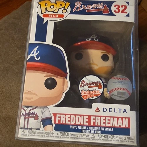 Funko Pop! MLB Freddie Freeman Braves Exclusive #32 Vinyl Figure 15000