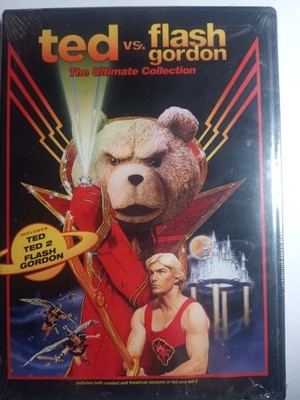 Ted vs. Flash Gordon: The Ultimate Collection (DVD, 2016, 3-Disc Set)