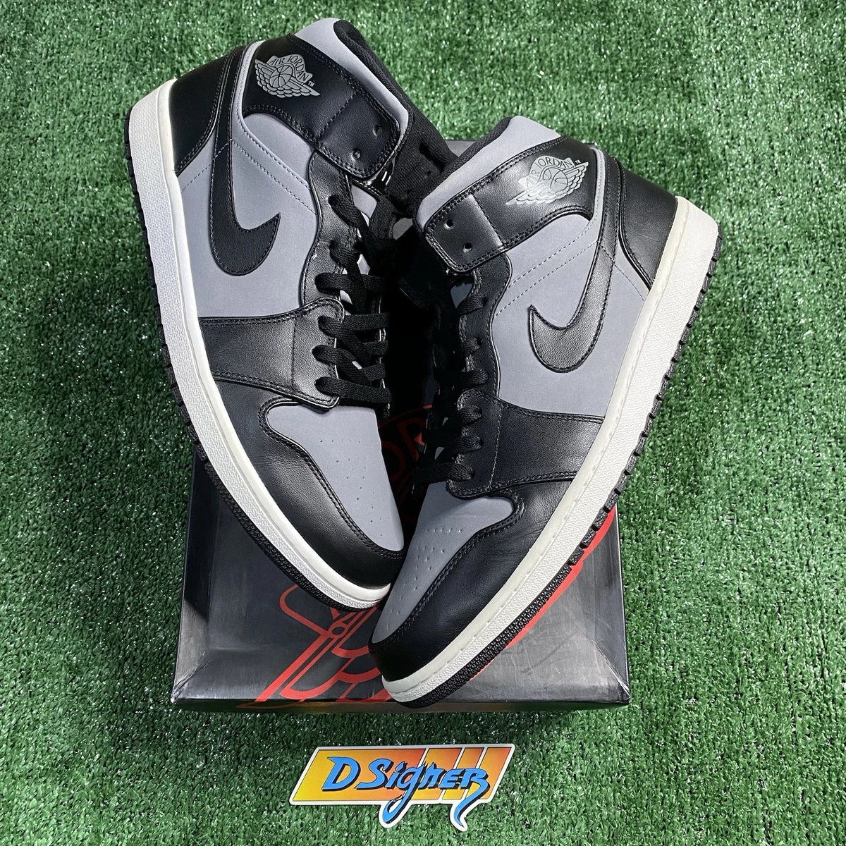 Jordan 1 Mid Cool Grey - 554724-023 for Sale | Authenticity
