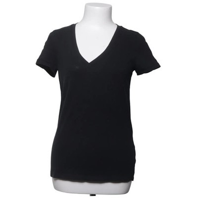 J.Crew, T-shirt, Größe: M, Featherweight Slub Cotton, Schwarz, Baumwolle #XkF