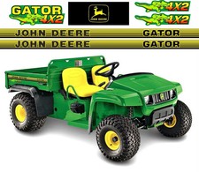 Set Decals Stickers John Deere Gator 4x2