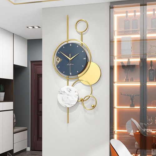 Large Wall Clock Modern Wall Clocks for Living Room Decor Metal Wall Clock De... - Picture 4 of 7