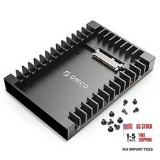 2.5 SSD SATA to 3.5 Hard Drive Adapter Internal Drive Bay Converter 1125SS