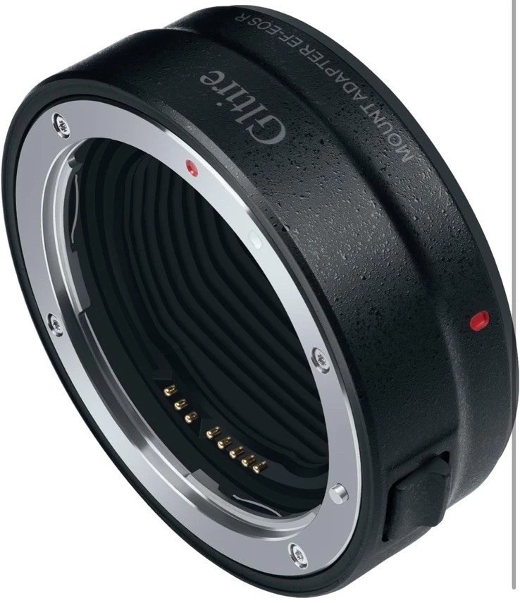 Lens Mount Adapter EF-EOS R Compatible with Canon EF/EF-S Series Lens and EOS R
