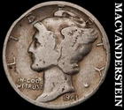 1941-D Silver Mercury Dime - Scarce  Better Date  No Reserve  #G8170