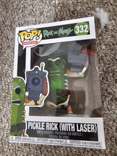 Funko Pop! Vinyl: Rick and Morty #332 Pickle Rick (With Laser) Figure