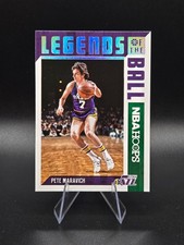 2017-18 Hoops Legends of the Ball #19 Pete Maravich! Jazz
