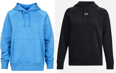 NEW!! Under Armour Women's Loose Fit Rival Fleece Hoodie Pullovers Variety #80