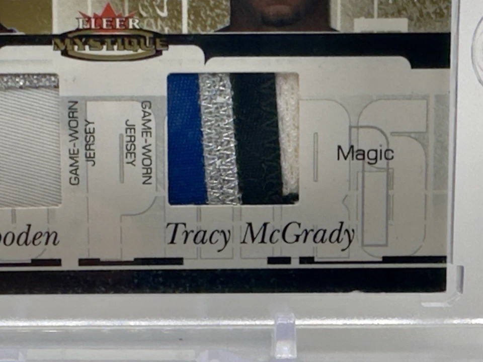 GOODEN/MCGRADY 2003-04 FLEER MYSTIQUE JERSEYS /35 4 Color + 2004 McGrady Jersey - Image 2 of 4