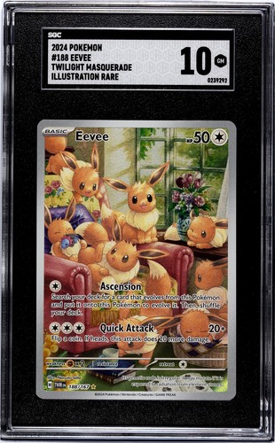 Eevee graded SGC 10 for sale on eBay