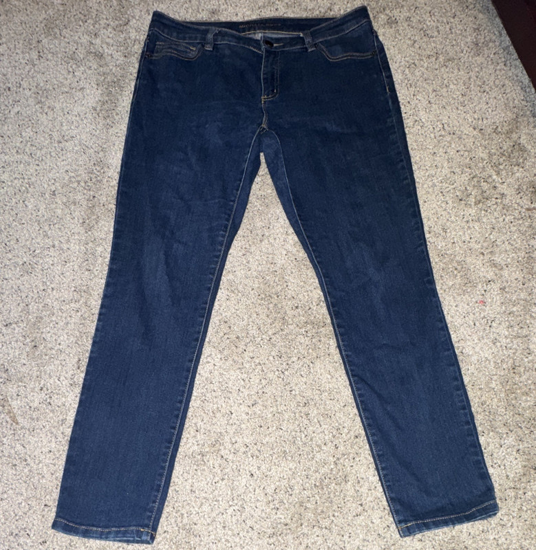 Michael Kors Skinny Jeans Women’s Size 6 Blue Dark Wash Stretch