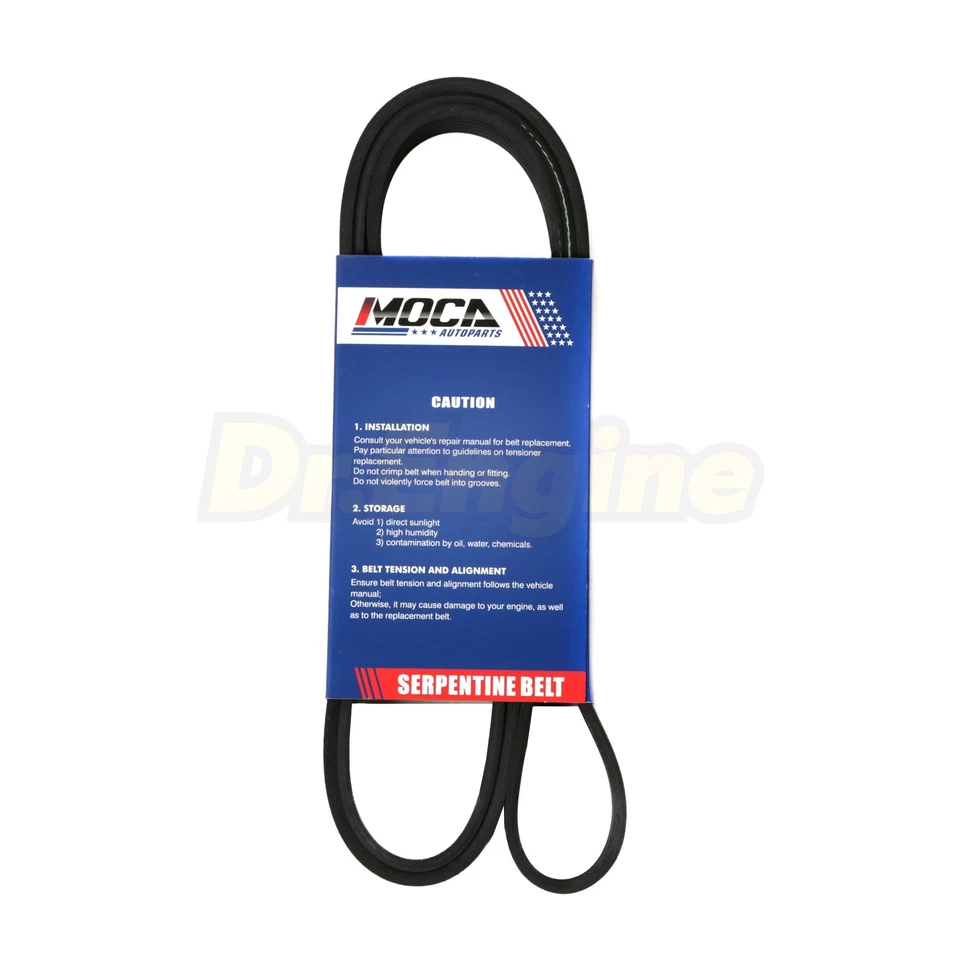 Cinturón serpentino EPDM para Volkswagen Golf Passat Jetta Beetle Isuzu Hombre Foto 3 de 4