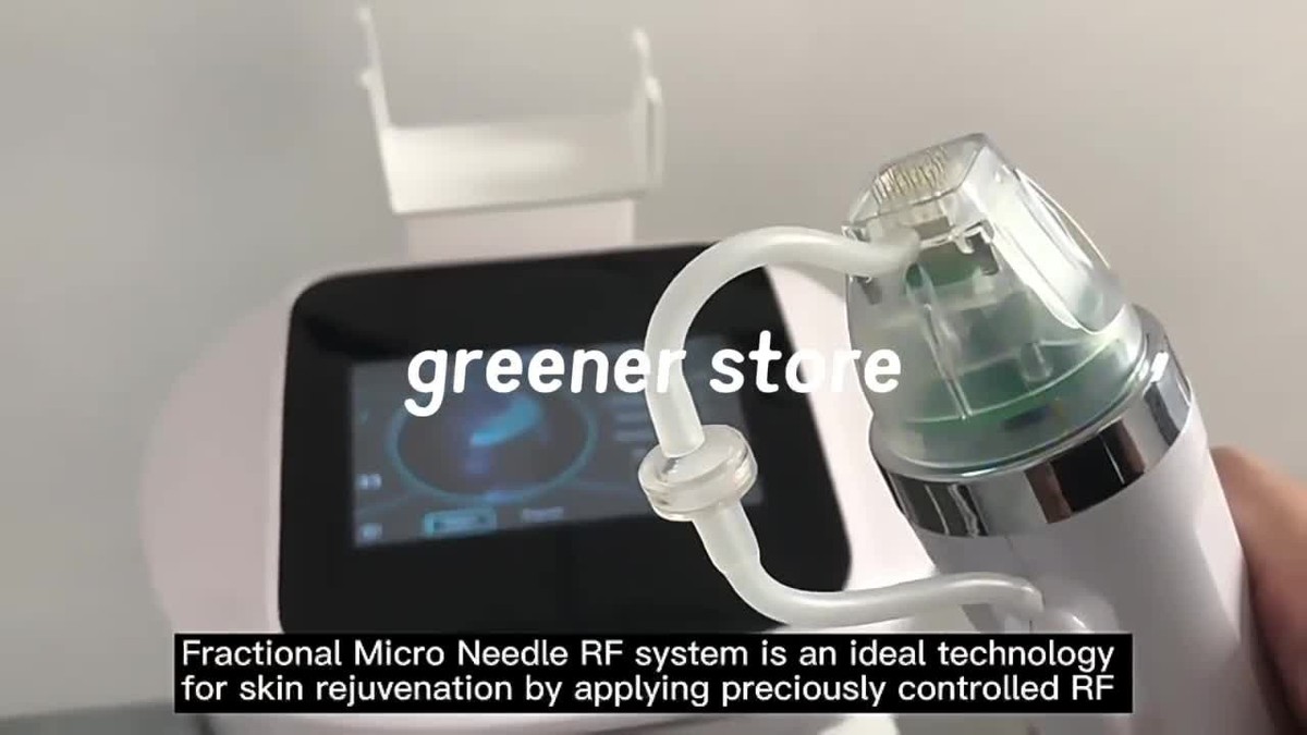 Cell Burn Pro RFマシン Portable Fractional RF Machine 10/25/64/nano Cartridge Head