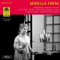 Audio Cd - Mirella Freni: Arie - Puccini, Verdi, Tchaikovsky (2 Cd) - Orfeo -D-