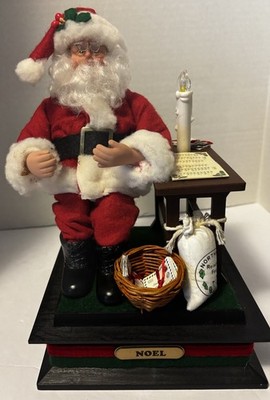 Vintage 1991 Christmas  Dear Santa Letters Lights Up &  Musical by Crestone
