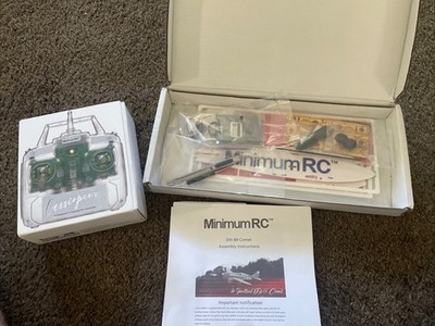 Minimum RC DH88 Comet - New - open box With Transmitter
