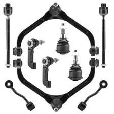 Front Upper Control Arms Kit Fit for 02-04 Jeep Liberty with Ball Joint Sway ...