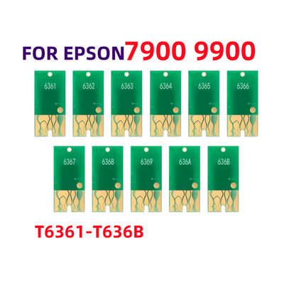 11 T636 636 T637 637 Chip for Stylus Pro 9900 7900 Printer