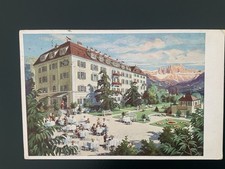 Pocztówka. 1933 a. Bolzano n. Bayreuth motyw Hotel Luna