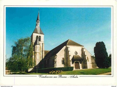 Postkarte - 10 - Vendeuvre sur Barse - Kirche - CPM - Neue Karte - siehe Sca