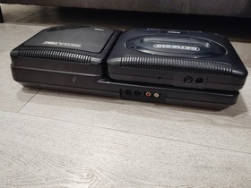 Vintage Sega Cd And Genesis Model 2 Tested Working Condition Console Only Ready