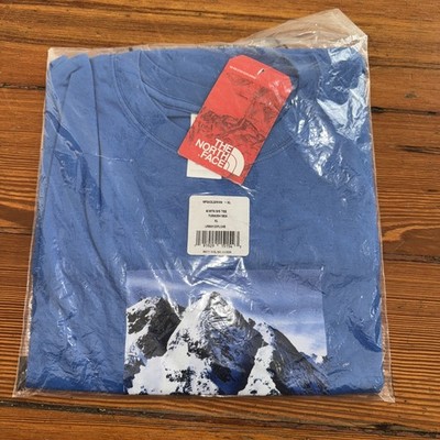 NEW FW17 Supreme The North Face Mountain Tee T-Shirt TNF MTN Royal XL XLarge