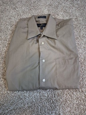 Men's Giorgio Brutini dress long sleeve shirt size M 15-15 1/2 32-33