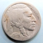 1923-S Buffalo Nickel, Choice VG Better Date