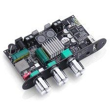 Bluetooth 5.3 Mono Amplifier Board 100W TWS USB AUX BT DC 9-24V DIY Speaker Mini