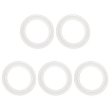 5Pcs Silicone O Ring, 1.99" Sealing Gasket Washers for 1.5" Clamp, White