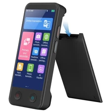 iTour D-Lite Dual-Screen Real-Time Language Translator Device – Detachable