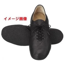 Chacott Full Sole Jazz Shoes 23.5cm Leather Rubber Sole Unisex