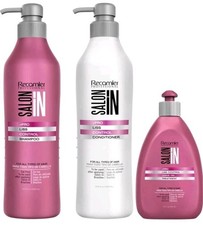 Salon In Recamier + Pro Liss Control Hair Kit | Champú, acondicionador y