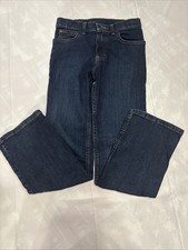Wrangler Kids Classic Boot Jeans Dark Wash Adjustable Waist Size 12 Slim.0027