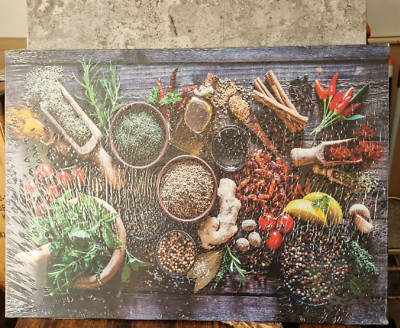Displate Magnetic Steel Poster Kitchen Vegetables