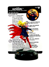 DC Heroclix Supergirl 068 Chase w/ Card Wonder Woman 80th Anniversary Set