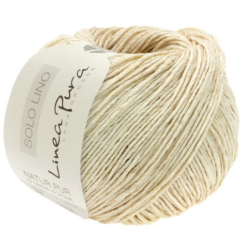 Lana Grossa SOLO LINO Linea Pura 50 g reines und nachhaltiges Leinengarn 120 m - Bild 26 von 46