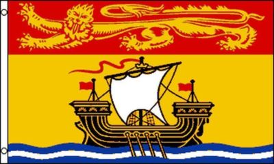 3x5 New Brunswick Canada Flag Canadian Province Banner NB New Indoor Outdoor