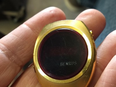 benrus led watch